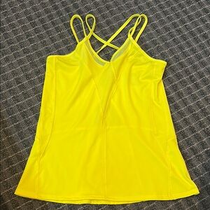 Yellow Strappy Women's Top